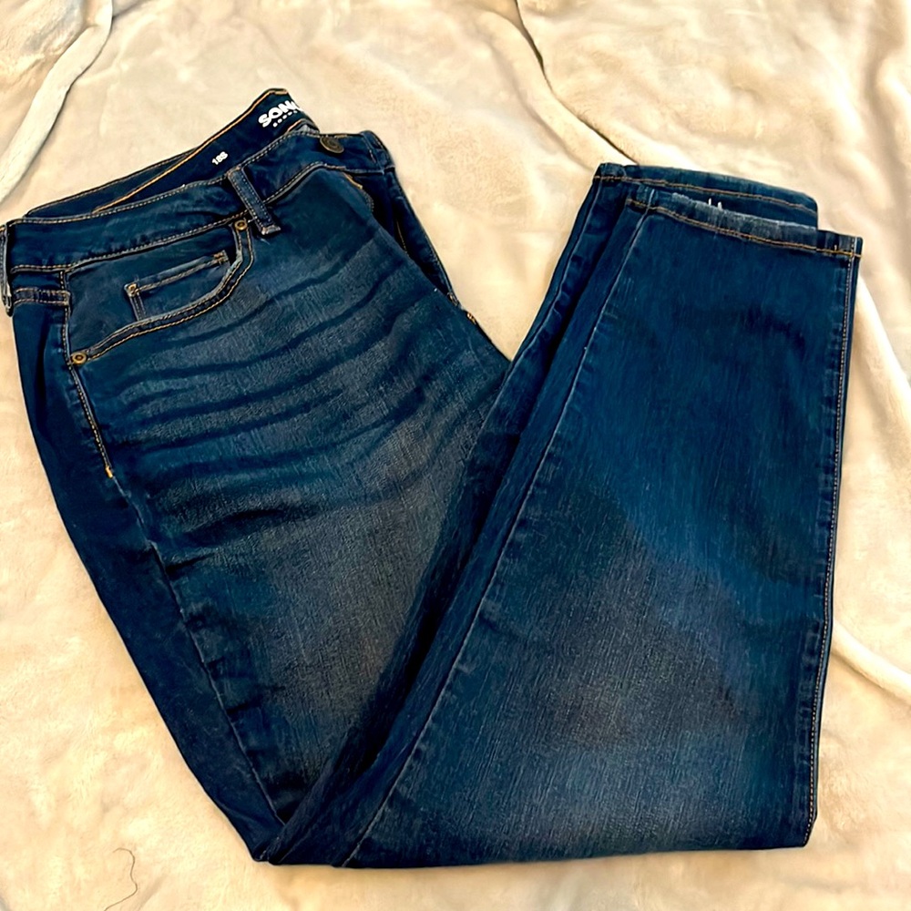Sonoma Goods for Life Denim Jeans Size 18S New Never Worn Dark Rinse